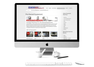 Amerigo Machinery Website